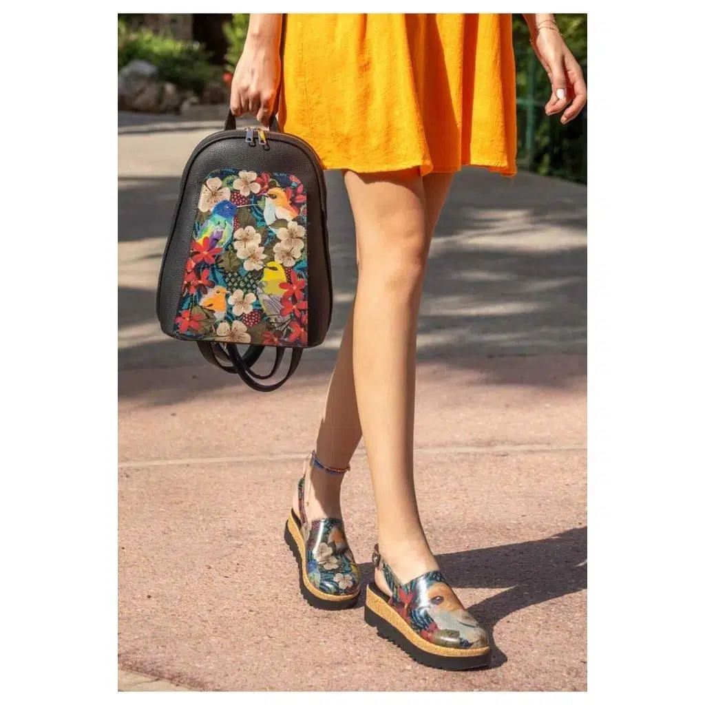 Dogo Kadın Vegan Deri Siyah Sırt Çantası - Fly Anywhere Tasarım